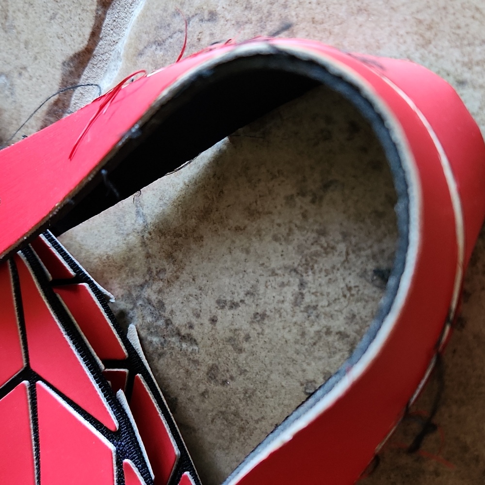 Patrizia Luca Geometric Red Hand Bag - Picture 9 of 16